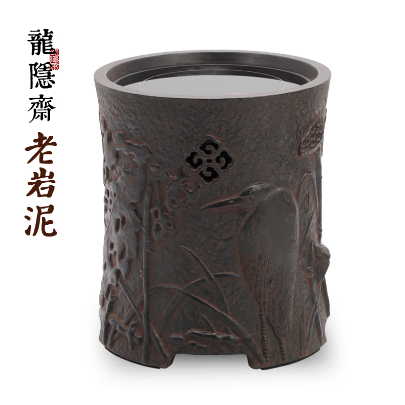 Dragon Hermit Black Crystal Stove Mini Cooking Tea Stove Burning Water Tea Oven Silent Technology Light Wave Oven No Radiant Tea Building