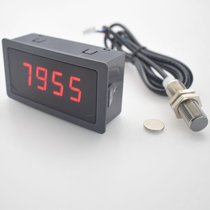 Industrial Machinery Motor Motor Rotation Speed Table Control Anemometer Table Intelligent Digital Display Electronic Speed Monitoring Sensors-Taobao