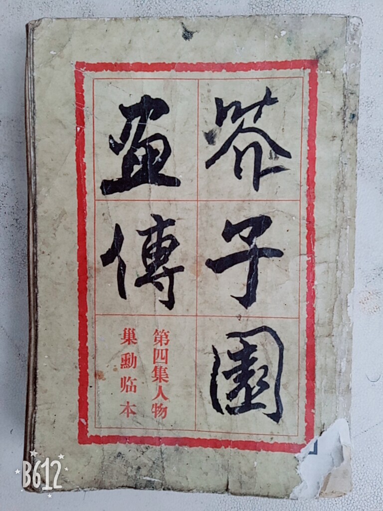 Old version of Mustard Garden Painting 4 The 4th Episode Character Nest Linen People's Fine Art Publishing Original Drawings Spectrum