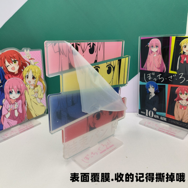 Lonely Rock Animation Peripheral Kita Ikuyo Goto Ichiri Yamada Ryoichi Chi Acrylic Stand ການຕົບແຕ່ງ