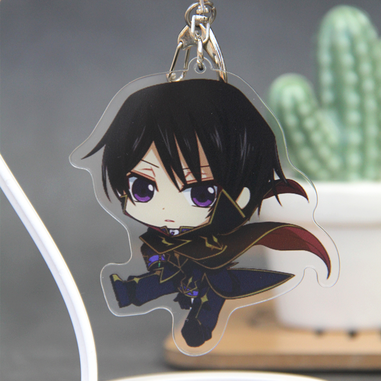 Code Geass resurrected Lelouch CC anime rebel R2ZERO schoolbag pendant key ring pendant