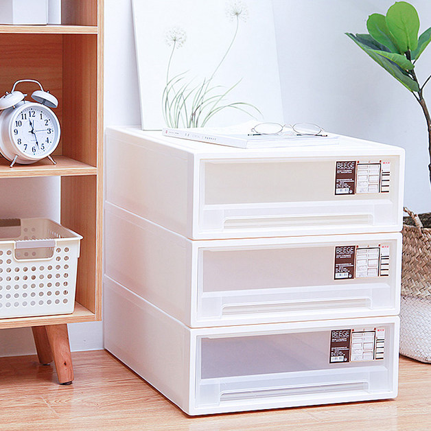 Jubilee Dragon Containing Cabinet G-5010 Large Number Plastic Drawer Composition Cabinet Single Layer Living Room Finishing Box Containing Cabinet