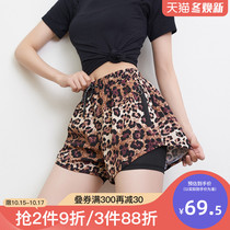 Indeed BAO WEN sports shorts women loose anti-loose running fitness pants summer thin quick dry yoga hot pants