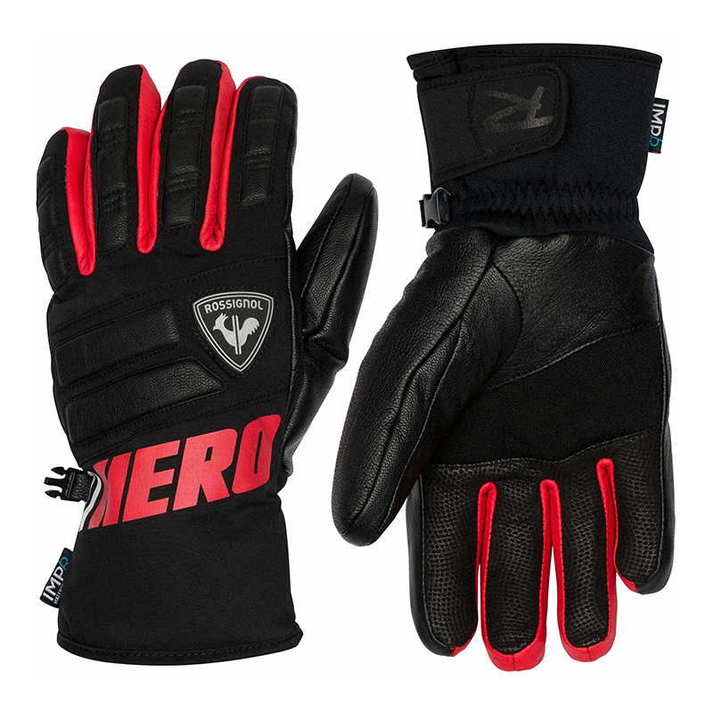 French brand Rossignol Golden Chicken Man's specialized ski gloves waterproof and air and breathable ski gloves