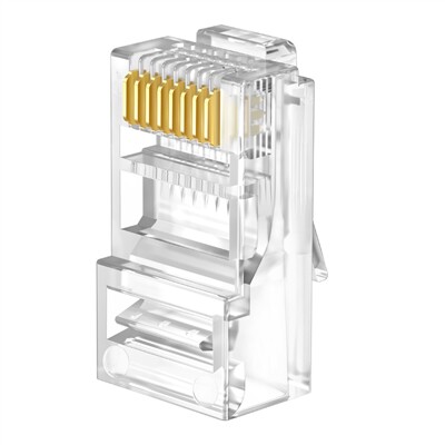 TP-LINK TL-EH5e-100 ultra five types of non-shielded Internet crystal head mesh routes crystal heads