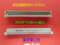9001-27321C original clothing Euro 332 hollow 5 08mm European-style socket 2x16P connector 32P straight