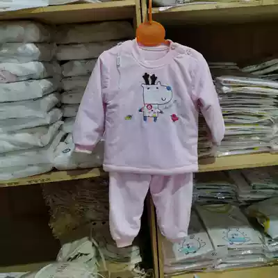 19 hip hop shoulder clasp cotton set