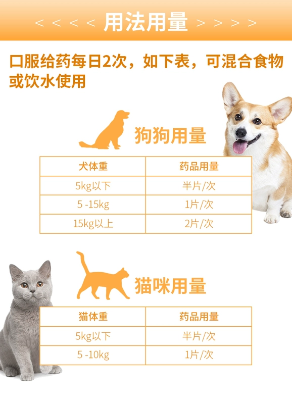 Thú cưng gan mèo Qingling ngộ độc gan chó bệnh viêm gan transaminase vàng da bảo vệ gan Baoganning tổn thương gan - Cat / Dog Health bổ sung