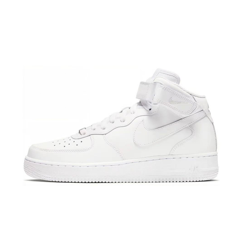 Nike Air Force 1'07 Air Force One Women's Pure White Mid-Top Sneakers Dd9625-100 Nike Air Force 1'07 Air Force One Women's Pure White Mid-Top Sneakers Dd9625-100