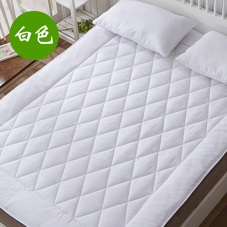 Nệm nhíp dày nệm bông đơn đôi 1,5m1,8 m nệm 1,2cm đệm học sinh nệm kim đan