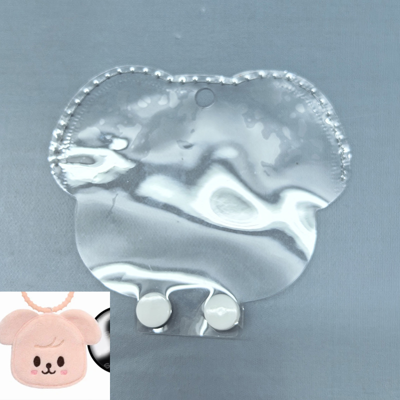 Transparent Pvc Bag Protective Cover Dustproof and Waterproof Outer Cover Suitable for Stray Kids Mini Fan Case