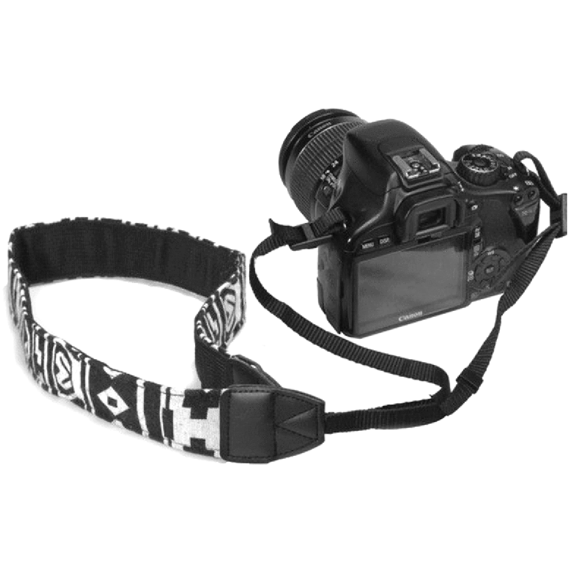 dây đeo SLR máy ảnh dây đeo vai Hàn Quốc retro sân khấu dây đeo phong cách dân gian dây đeo máy ảnh treo cổ với dây buộc - Phụ kiện máy ảnh DSLR / đơn chân máy ảnh mini