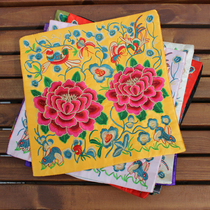 Chinese embroidered embroidery flower dining cushion cup cushion bowl cushion heat insulation cushion Outer Pennsylvania conference to study abroad Chinese traditional gift