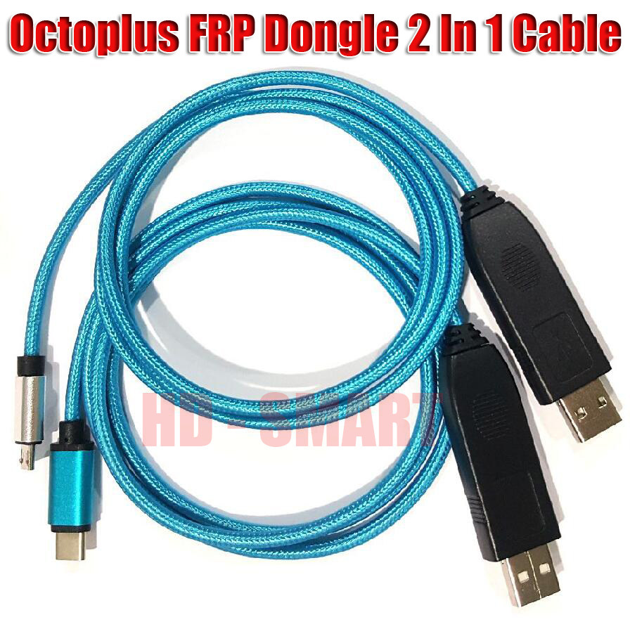 Octoplus FRP Tool Dongle 2 In 1 Cable USB Unlock Uart
