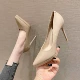 Nude Color (кожаная лапша одиночная обувь) 1008b мышление