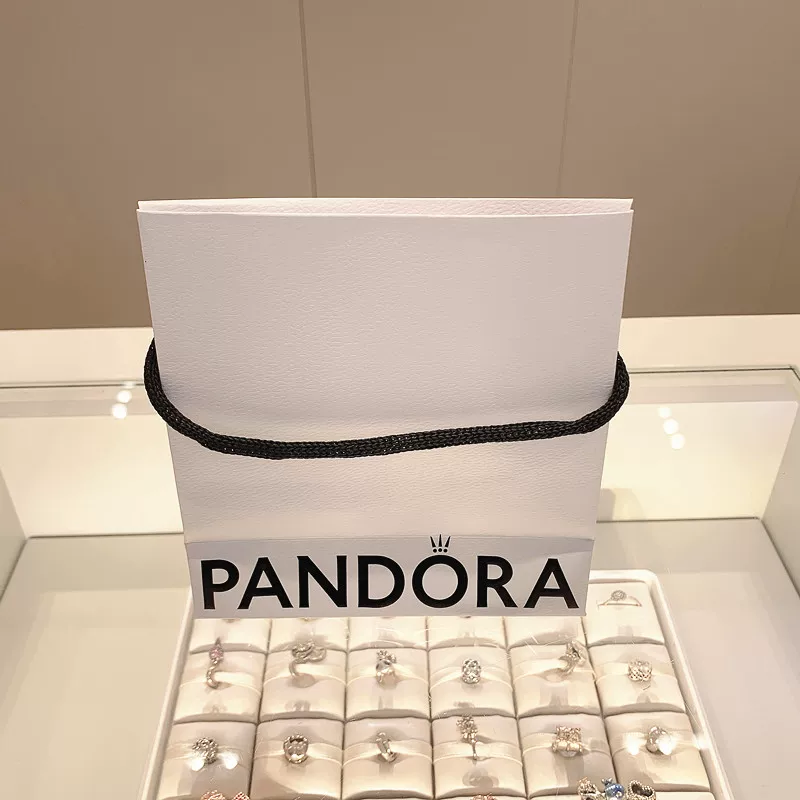 Pandora, ring, necklace from pearl, gift box, storage system