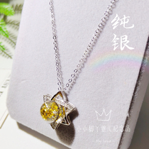 Sterling silver Baby Baby Baby hair hanging chain hair necklace pendant collection baby souvenir permanent diy homemade 925 silver