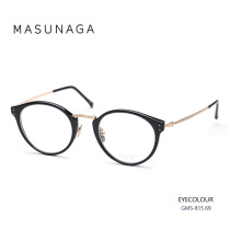 MASUNAGA Genong Everglasses frame male and female optical frames retro myopic ultra-light GMS-815 myopic frame