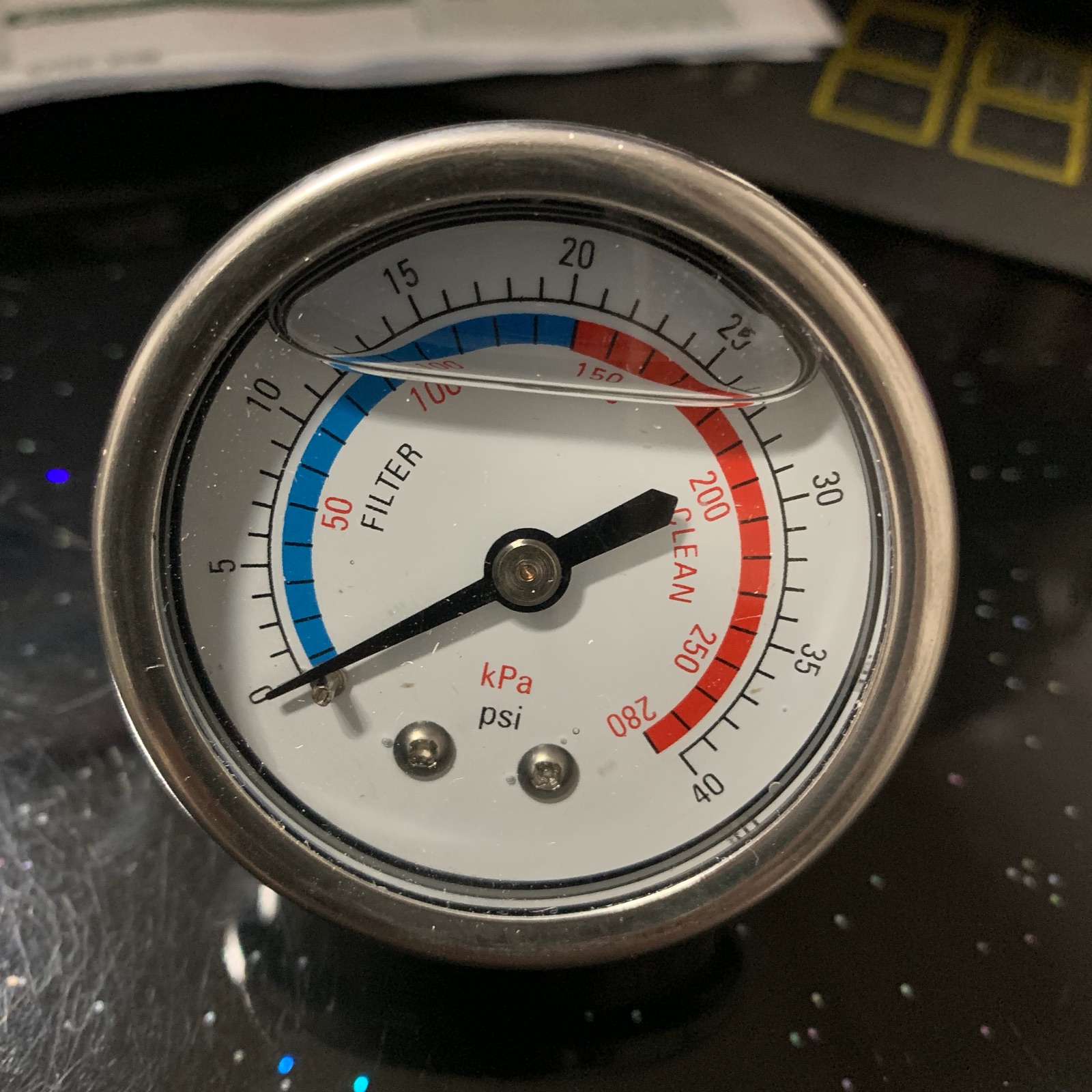 Swimming pool sand tank pressure gauge filter multi-way valve pressure gauge sand tank head accessories swimming pool sand tank accessories