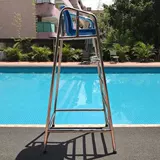 Spot Direct Share Lifeline 304 Обсерватория из нержавеющей стали Судебное кресло для бассейна Оборудование среднего стиля Cattening ссылается на отопление