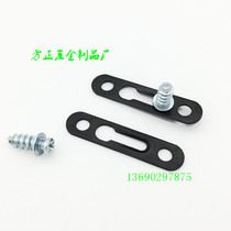 New-shaped manganese steel invisible two-in-one combination fastener plus hard sub-mother buckle half-through buckle pendant pin hidden connector