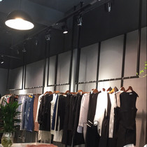 Clothing Store Suspended Hanger Hanger Hanger Hanger Upper Wall Clothing Display Rack Boy Clothing Rings Womens Clothing Shelves 18 New Products