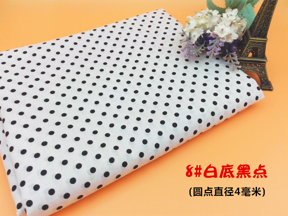 Mục vụ dot dot bông vải điểm ý tưởng phim hoạt hình handmade TỰ LÀM bông vải quần áo váy hoa vải