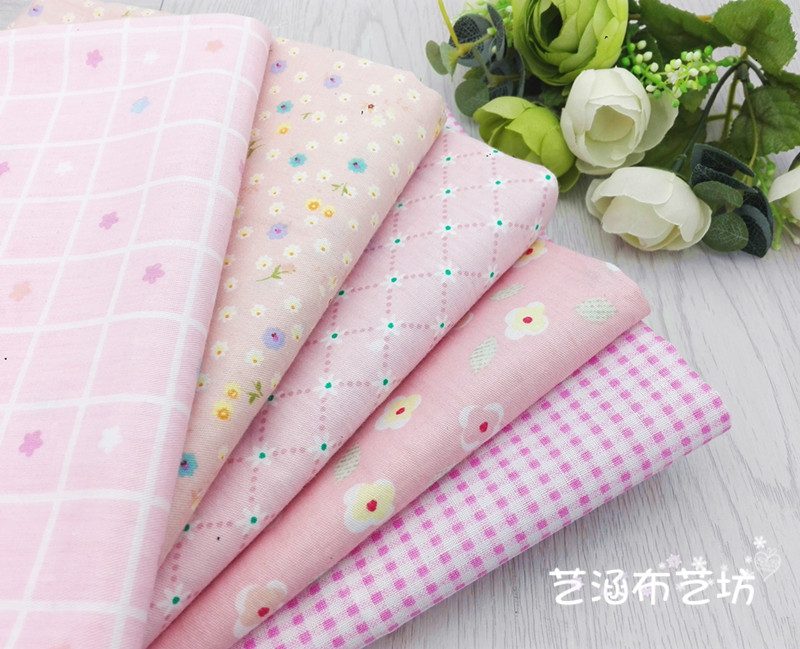 Mục vụ hoa nhỏ bông vải cotton handmade TỰ LÀM nhỏ tươi hoa vải áo sơ mi twill cotton