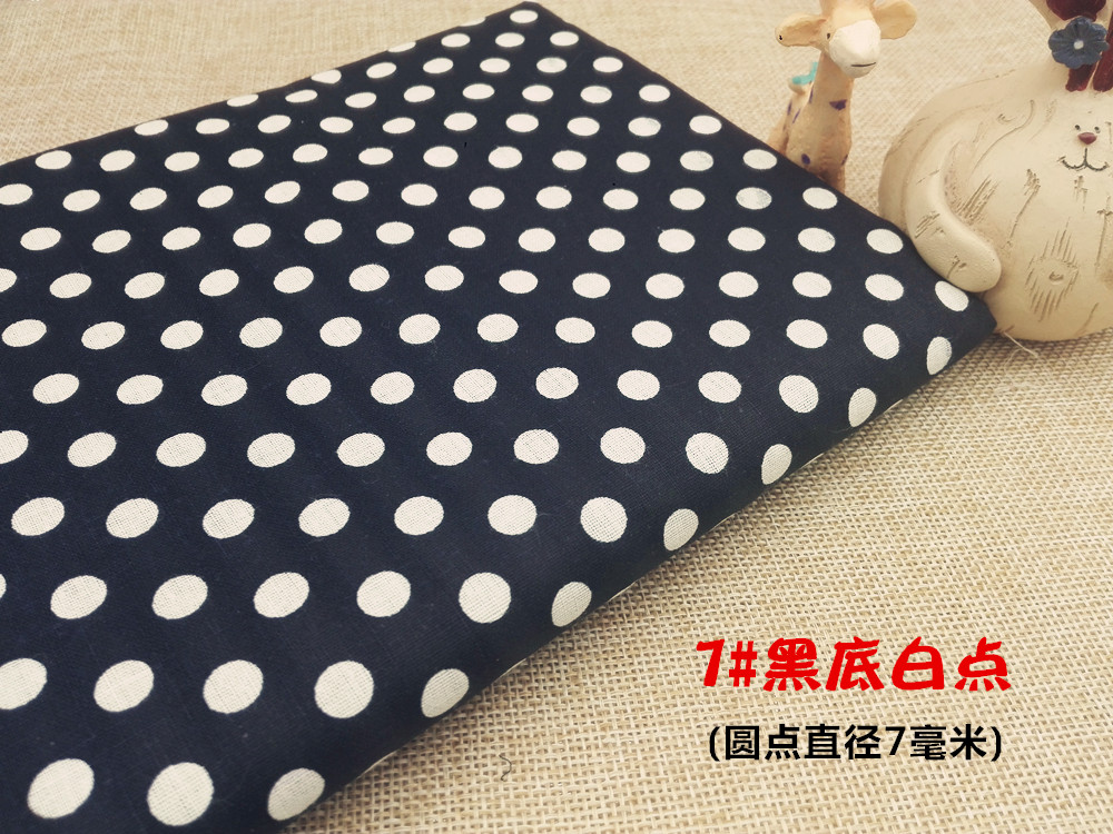 Mục vụ dot dot bông vải điểm ý tưởng phim hoạt hình handmade TỰ LÀM bông vải quần áo váy hoa vải