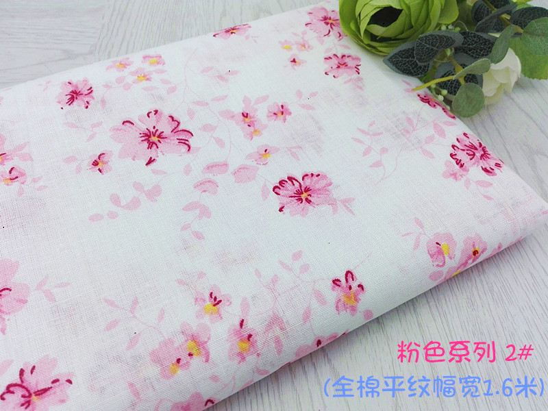 Mục vụ hoa nhỏ bông vải cotton handmade TỰ LÀM nhỏ tươi hoa vải áo sơ mi twill cotton