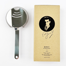 Фильтр для льда birdy-ks76不锈钢滤冰器-鸡尾酒过滤器-银色镜光(日本进口）