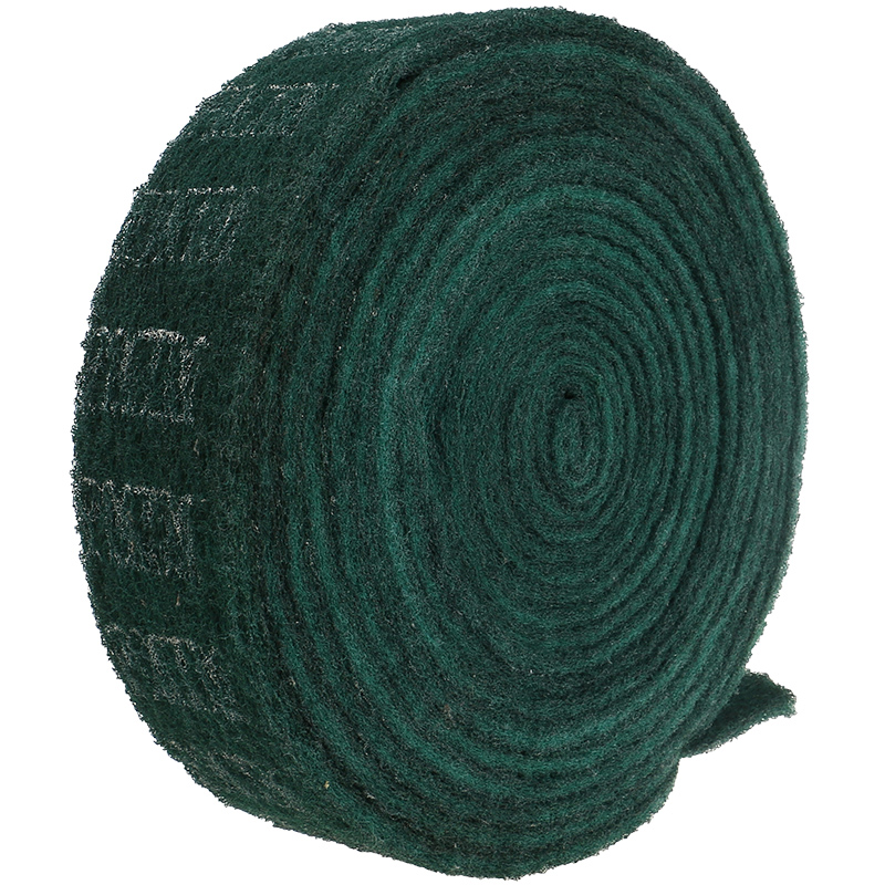 Road Gainery Industry Polished Bagpipe Line Sand Roll Stainless Steel Wire Drawing Rust Removal Iron Plate Burning Decontamination Green Roll 8 m