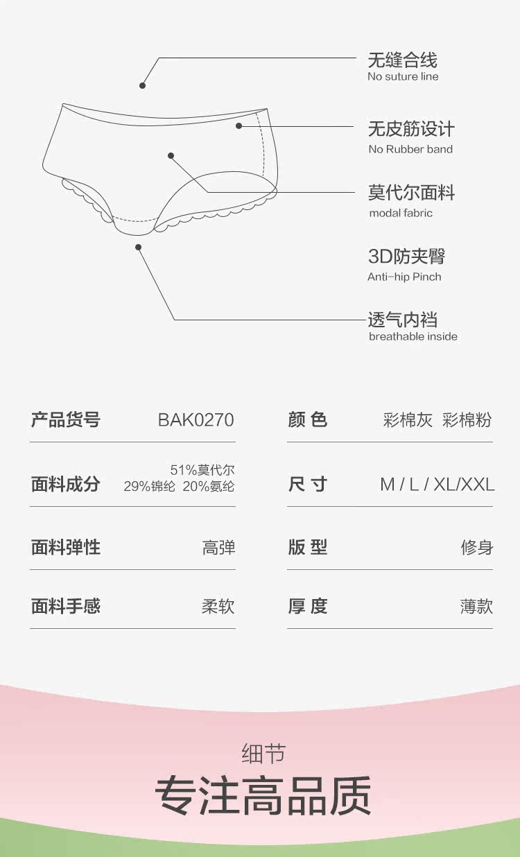 Нижнее белье для школьников и студентов, японские штаны, милые дышащие трусы 