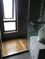 Wooden shower anti-slip pedal footbed foot feel comfortable according to size customised natural comfort eco-friendly