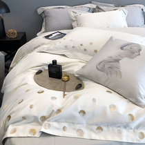 JERYOUN can winter high - grade four - piece cotton cotton 120 Xinjiang Changmere Cotton Princess Wind Bed