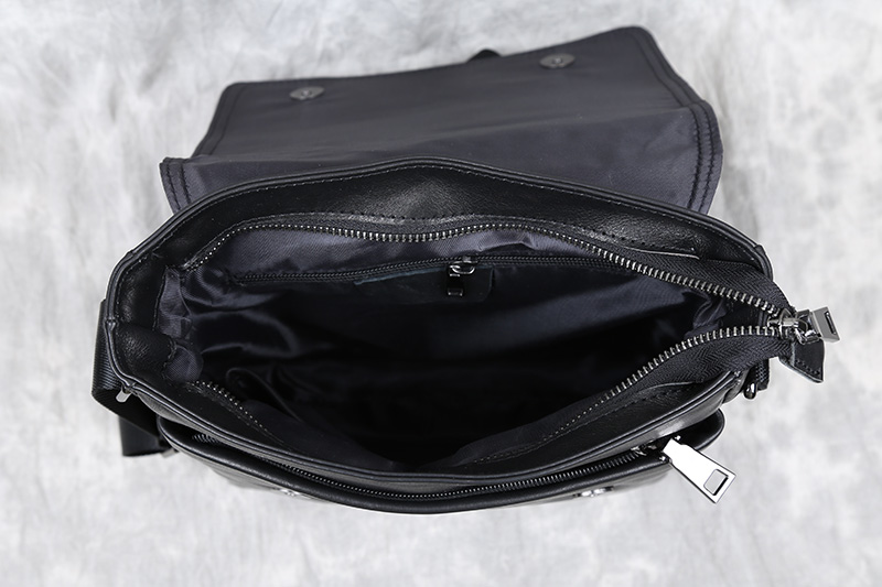 Title 18, Head Layer Cowhide Vertical Crossbody Bag, High...