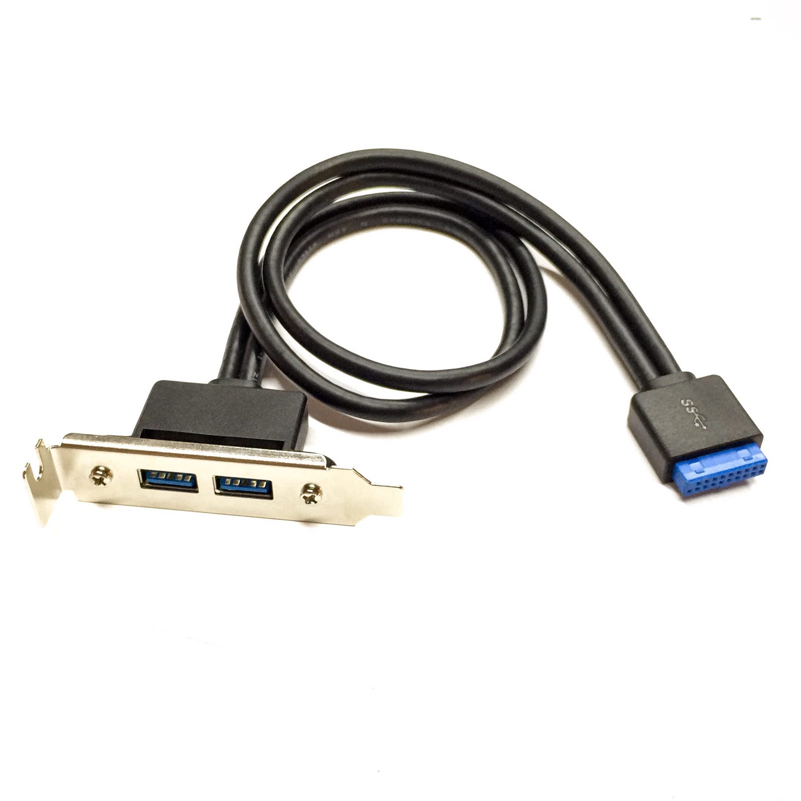 Computer motherboard 19pin turn USB3 0 bezel line host shell rear extension USB3 0 19pin bezel line