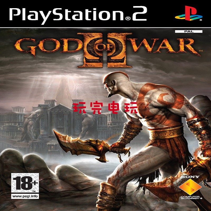 🔥重温经典，战神2回归！PS2游戏光盘-战神2 D5中文完整版或电脑玩D9中文英文 绝佳选择🎮_游戏大全_淘宝游戏网
