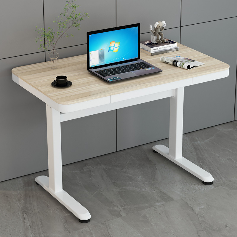 Lifting computer desk desktop desk student learning writing desk desk home manual adjustable workbench