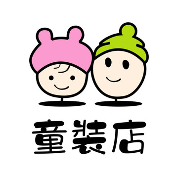 喜洋洋童装集合店的LOGO