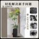 Peacock Wood Artificial Green Plant, High-End Luxury Living Room Faux Plant, Large Indoor Floor-Standing Decorative Ornament