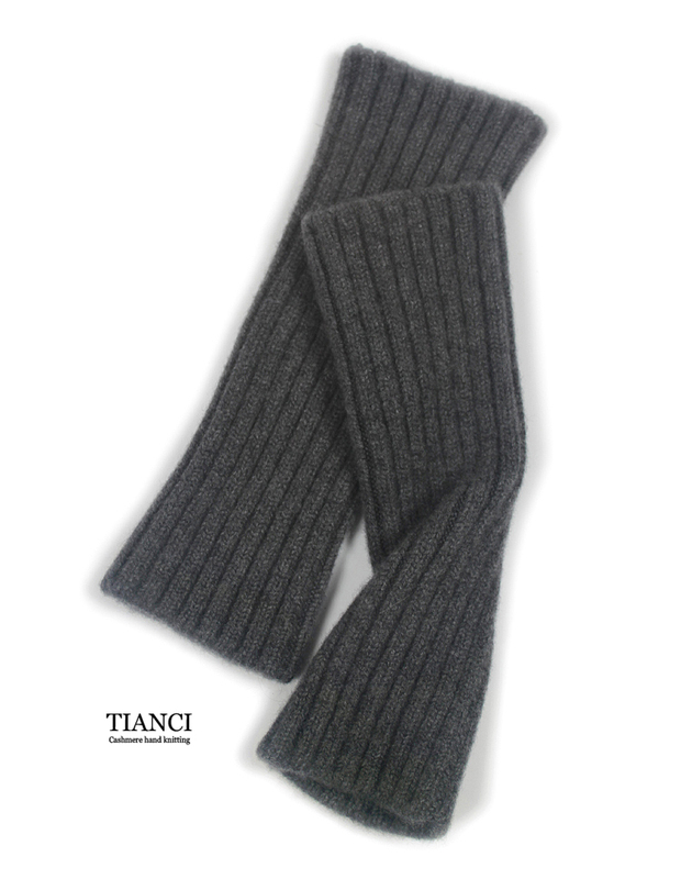 High-End New Product, Thickened and Warm, Hand-Knitted Pure Cashmere Knee Pads and Calf Protectors