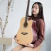 Tiduo guitar dân gian guitar nhập cảnh guitar 40 inch 41 inch gỗ guitar nam và nữ sinh viên người lớn nhạc cụ mới bắt đầu - Nhạc cụ phương Tây