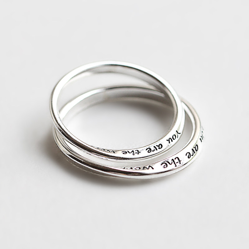 Bague mixte OTHER   en Argenterie - Ref 3087817 Image 1