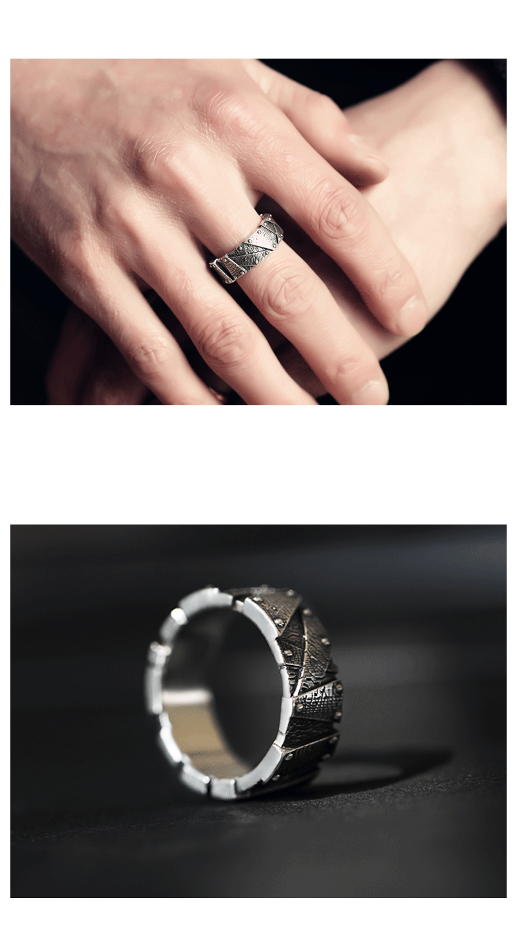 Bague homme OTHER   en Argenterie - Ref 3086510 Image 11