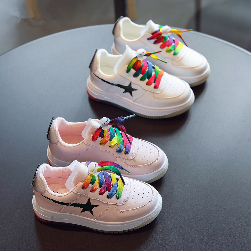 British Next kiss 2022 spring new girls' all-match shoes children's fashion shoes boys breathable