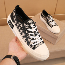 Light luxury~ mens shoes in the summer of 2023 new shoes mens casual shoes tide mens cloth shoes and shoes