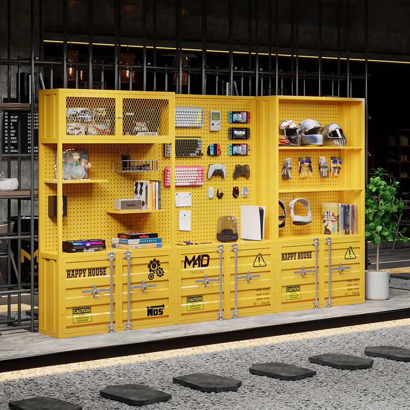 Perforated Board Shelves, Industrial Style Display Cabinets, Commercial Tool Cabinets, Floor-Standing Shelves, Storage Racks, Multi-Layer Display Cabinets Perforated Board Shelves, Industrial Style Display Cabinets, Commercial Tool Cabinets, Floor-Standing Shelves, Storage Racks, Multi-Layer Display Cabinets