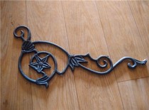 Iron Art Accessories Masteel Flowers Cast-iron Door Top Flower Iron Art Gate Accessories Cast Iron Flower Iron Art Fencing Guard Rail Accessories