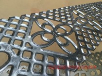 Iron Art Gate Accessories Stamping Iron Art Flowers China Knot Five Lotus Iron Art Guard Rail Accessories Floral Leaf Five Lotus Flower Pieces